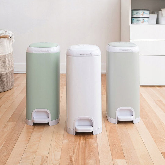 Replacement Bag for White Diaper Bin