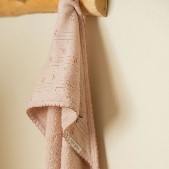 Little Dutch Baby Bath Towel Bathrobe Hooded 100x100cm