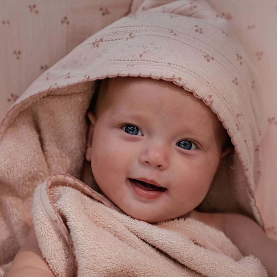 Little Dutch Baby Bathrobe Hooded Pure Blossom 75x75cm