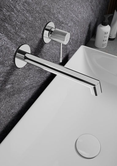 Cersanit Zen Built-in Faucet Mixer for Shower Silver