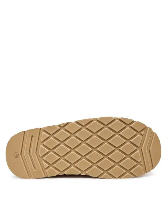 Winter Women's Slippers Beige