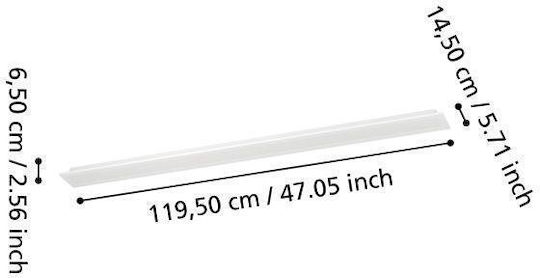 Eglo LED Panel 119.5x14.5εκ. Eglo LED Panel 119.5x14.5εκ.