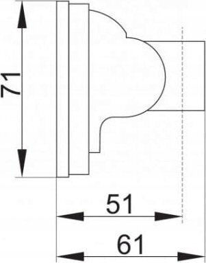 Hydroland Στήριγμα Ντουζ Hydroland Στήριγμα Ντουζ