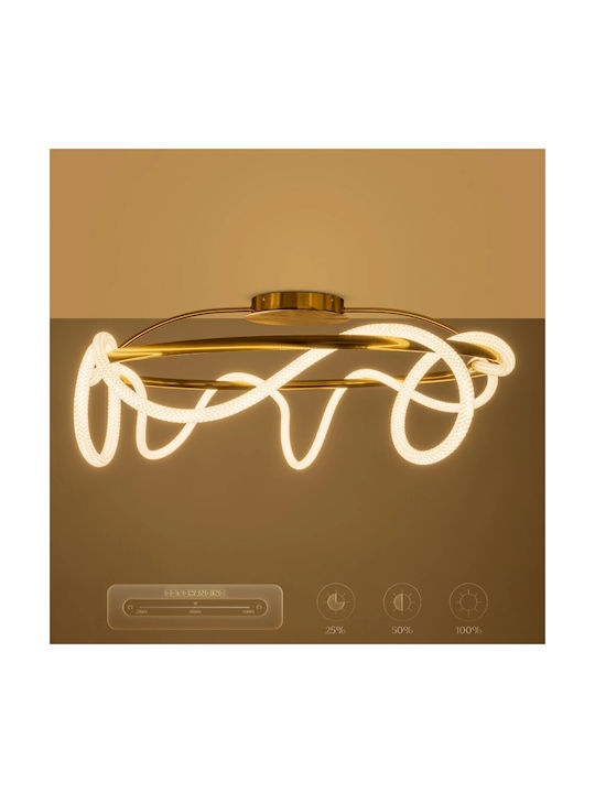 kelvo Glow Таванно осветление 100бр Бяла с Вграден LED