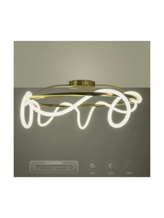 kelvo Glow Таванно осветление 100бр Бяла с Вграден LED
