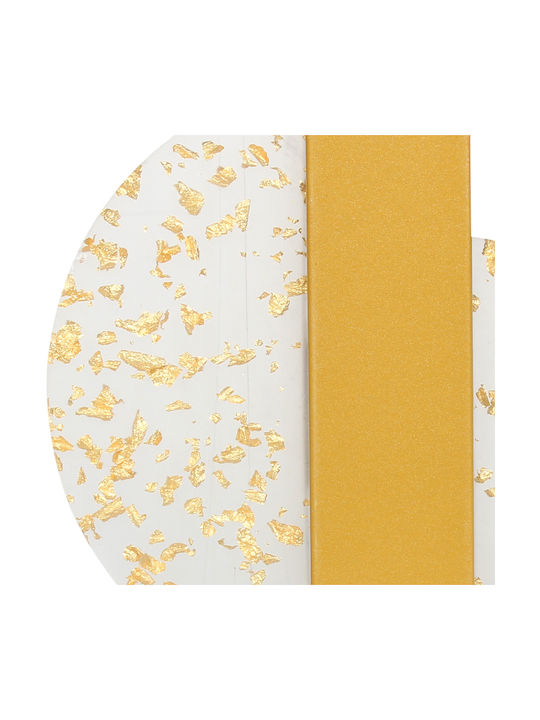 Keskor Leuchte Wand mit Integrierter LED Gold 17.5x4.5x25cm