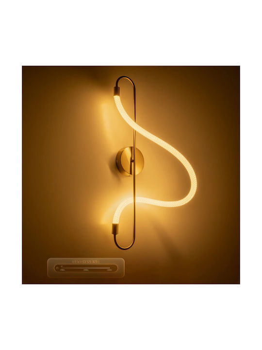 kelvo Lamp Wall with Integrated LED and Adjustable White Light 15x70cm