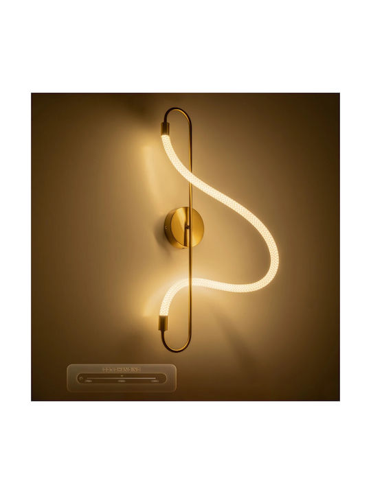 kelvo Lamp Wall with Integrated LED and Adjustable White Light 15x70cm