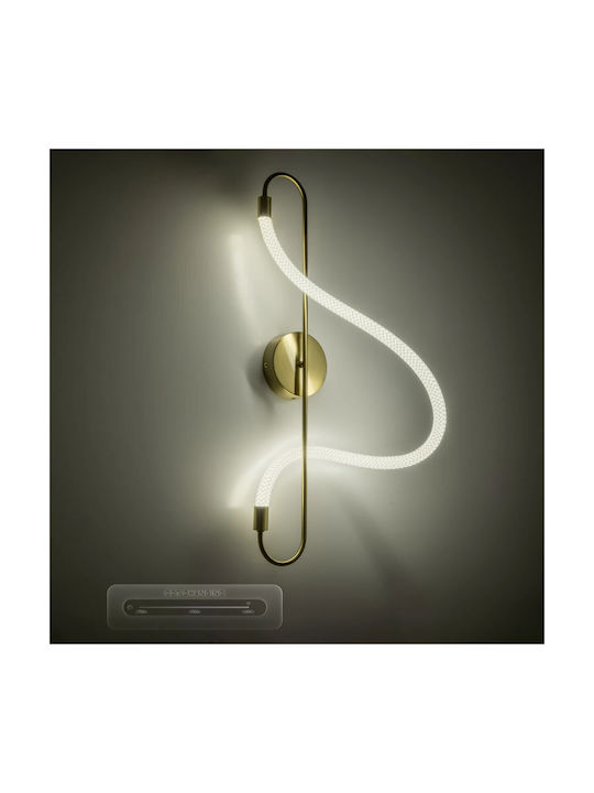kelvo Lamp Wall with Integrated LED and Adjustable White Light 15x70cm