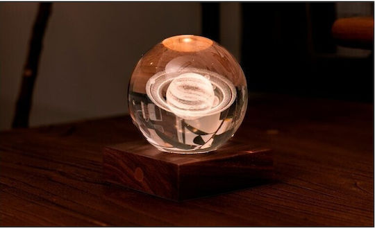 Gingko Φωτιστικό LED Ρυθμιζόμενο Λευκό Crystal Ball Gingko Φωτιστικό LED Ρυθμιζόμενο Λευκό Crystal Ball