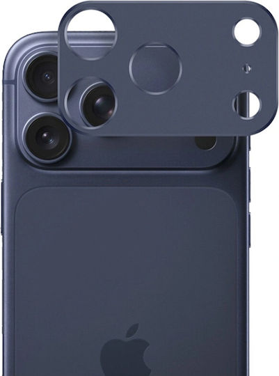 Set Folie Cameră iPhone 17 Pro Max Skyddar Innovation Albastru Marin Sticlă Cameră Autocolant