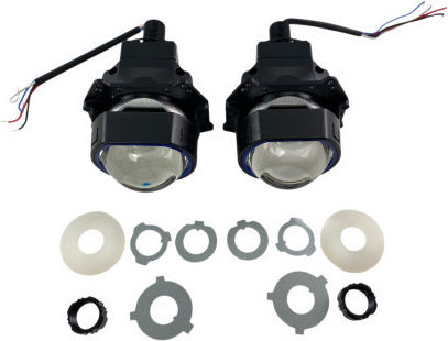 Squareς Headlights Car LED 12V 7.62cm 1pcs
