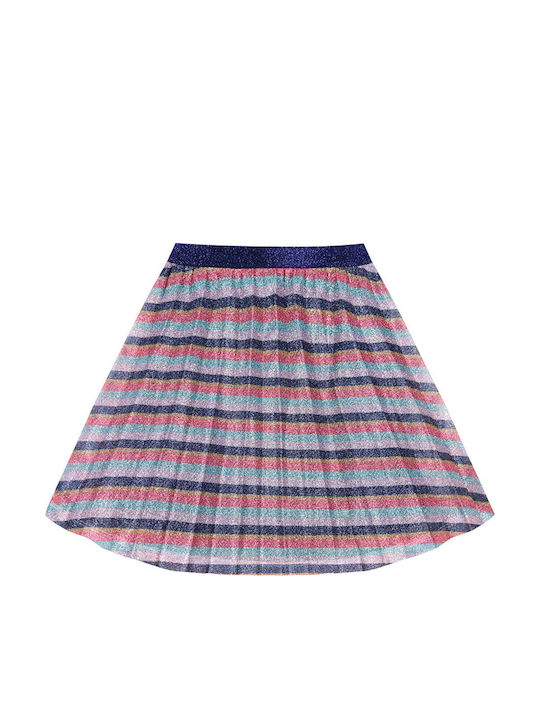 Kids' Pleated Skirt Multicolored
