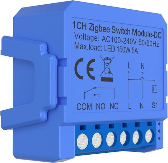 Avatto ZWSM16-DC-1 Comutator Inteligent 1 Canal Wi-Fi & ZigBee 5A