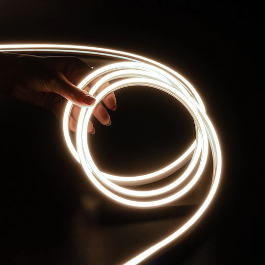 kelvo Rezistent la apă Bandă LED 24V Alb Natural Lumină 1m Neon Flex
