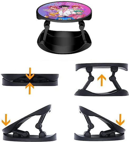 Huntrix Saja Boys Phone Holders Stand Handheld Mobile Phone Support Base