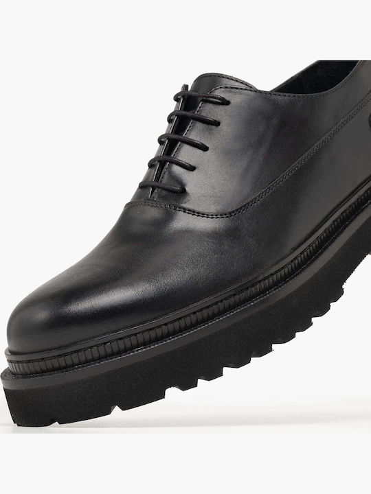 Men's Leather Casual Shoes Black
