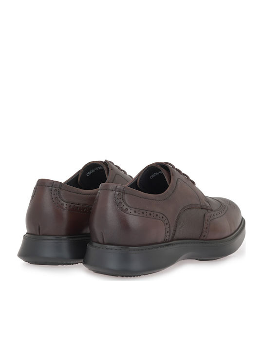 Men's Leather Casual Shoes Brown