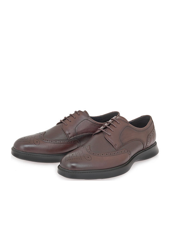 Men's Leather Casual Shoes Brown