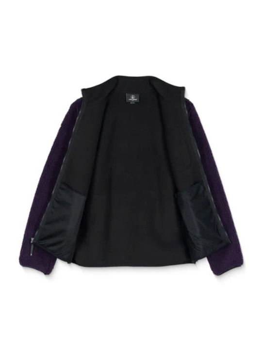 Muzzer Fuzzar Ανδρική Ζακέτα Dark Purple