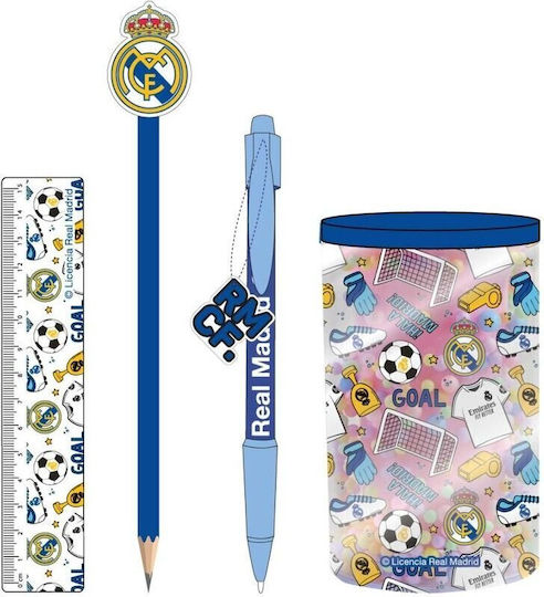 Cerda Real Madrid C.f Set De Papetărie Pentru Copii Cu Creion