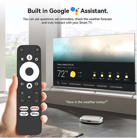 Google Smart TV Stick 4K UHD με Wi-Fi / Bluetooth / HDMI