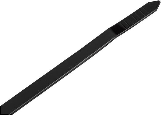 Neo Δεματικά Καλωδίων Πλαστικά 200mmx4.8mm σε Μαύρο χρώμα (20τμχ)