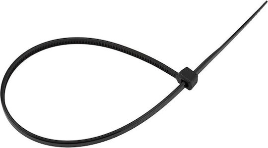 Neo Δεματικά Καλωδίων Πλαστικά 80mmx2.5mm σε Μαύρο χρώμα (100τμχ)