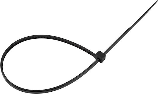 Neo Δεματικά Καλωδίων Πλαστικά 100mmx2.5mm σε Μαύρο χρώμα (100τμχ)