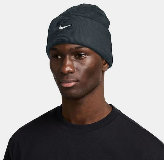 Peak Beanie Ανδρικός Σκούφος Πλεκτός σε Πράσινο χρώμα