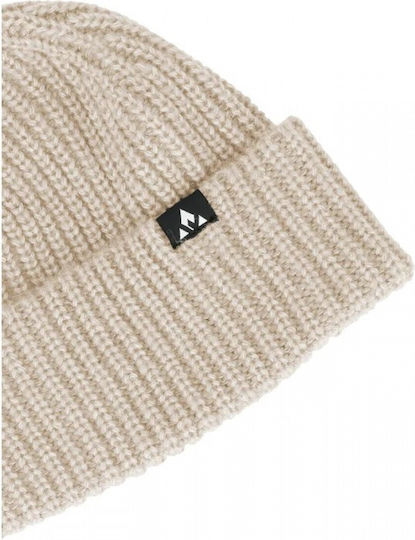 Beanie Unisex Beanie Gestrickt in Beige Farbe