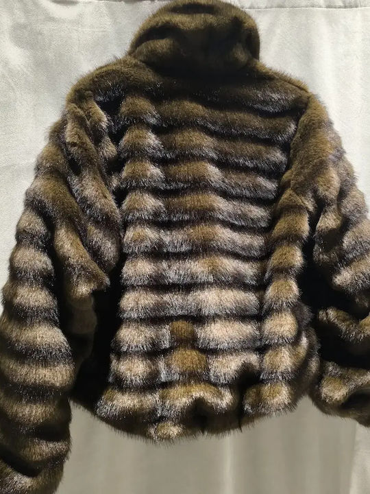 Дамска кожухарка Brown