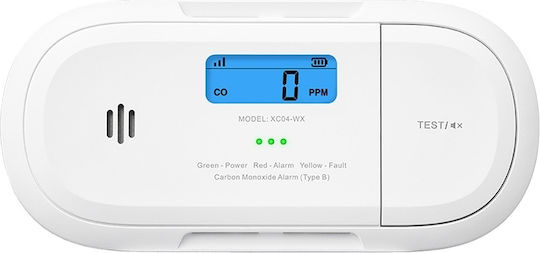 X-Sense XC04-WX Autonomous Carbon Monoxide Detector Wi-Fi 24 Zones