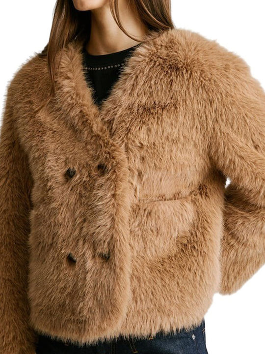 Women's Short Fur Brown