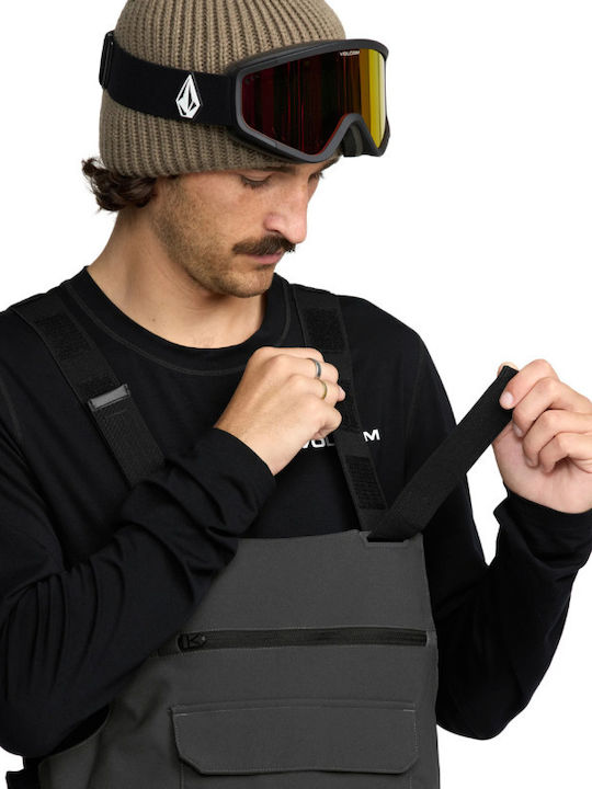 Volcom Roan G1352608-DGR Γυναικεία Σαλοπέτα Σκι & Snowboard Γκρι