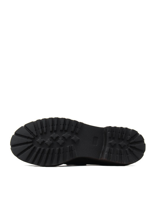 Suede Ανδρικά Loafers σε Καφέ Χρώμα