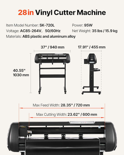 Vevor Office Cutting Machine 72cm