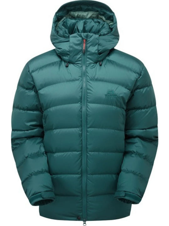 Γυναικείο Puffer Μπουφάν για Χειμώνα Deep Teal