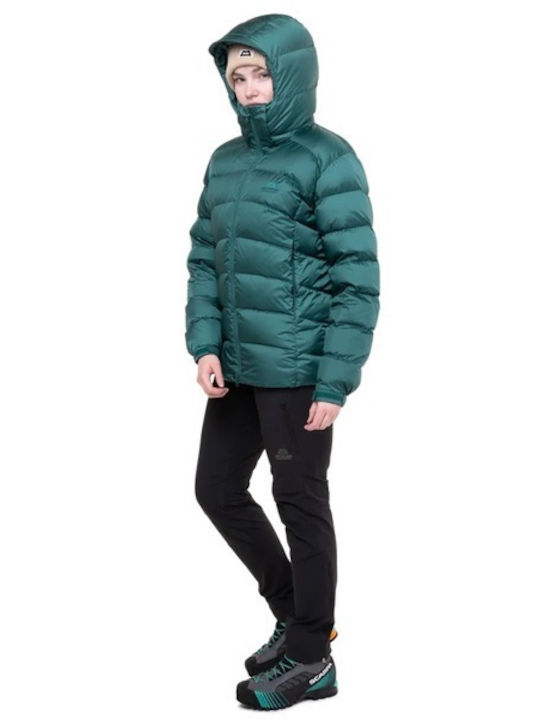 Γυναικείο Puffer Μπουφάν για Χειμώνα Deep Teal