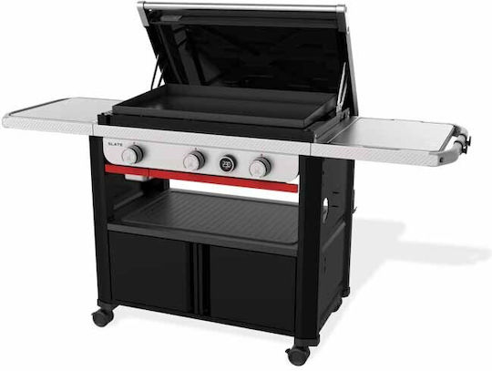 Slate GPD Premium Griddle Ψησταριά Υγραερίου με 3 Εστίες