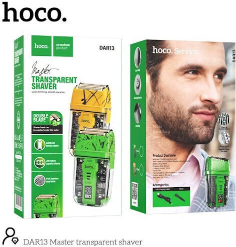 Hoco DAR13 Ξυριστική Μηχανή Προσώπου Επαναφορτιζόμενη
