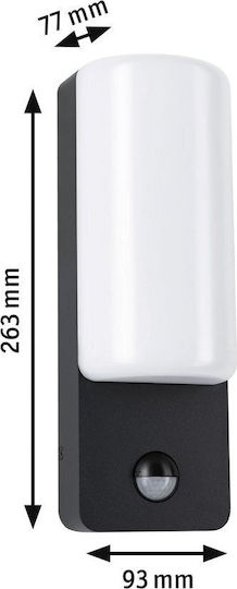 Paulmann Wall-Mounted Outdoor Light LED IP44 8.5W