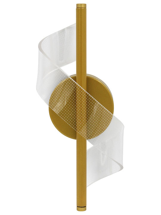 Keskor Lumină de exterior montată pe perete LED 3W 13x8.5x30εκ.