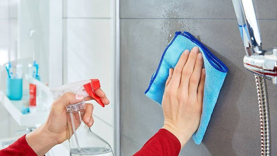 Tesa Άγκιστρο Μπάνιου Μονό με Βίδες Inox Γκρι