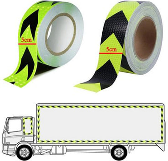 Reflective Tape In Yellow Colour 5m X 5cm
