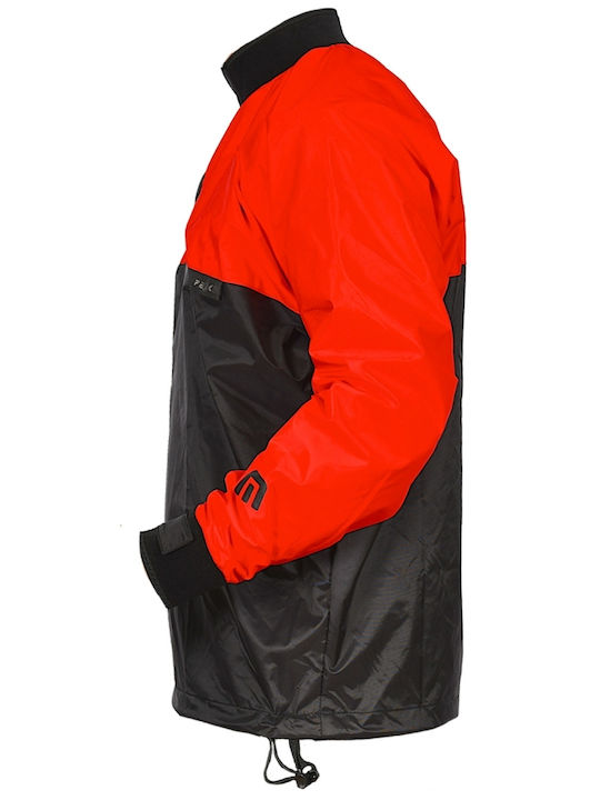 Peak Ps Centre Jacket Black Red 23cnj Red