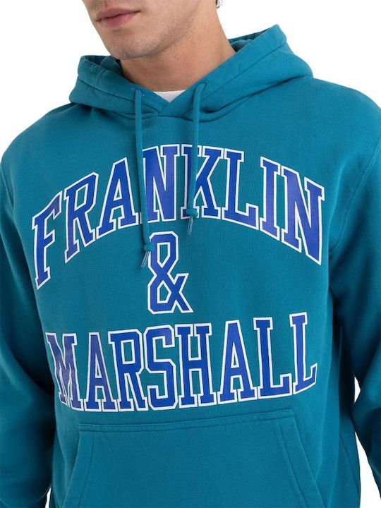 Sweatshirt with Hood Blue