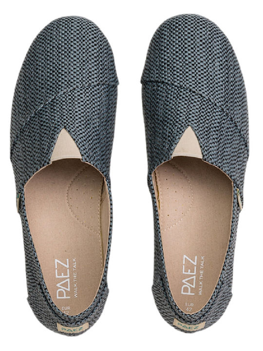 Stoff Herren Espadrilles in Schwarz Farbe