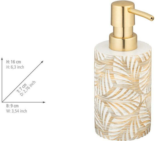 Wenko Dispenser Ceramic Beige 490ml