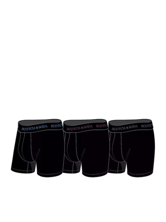 Ανδρικά Μποξεράκια Μαύρα 3Pack